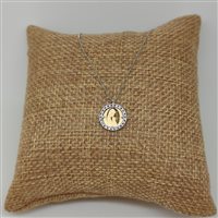 Collar Ambrosia Mujer DEA DI PROTEZIONE in Oro Zirconia AGZ322 - AGZ322